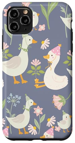 Niedlicher Cottagecore-Blumen- und Gänse-Pastelldruck Hülle für iPhone 11 Pro Max Niedlicher Cottagecore-Blumen- und Gänse-Pastelldruck Hülle für iPhone 11 Pro Max von Cottagecore and Nature tees