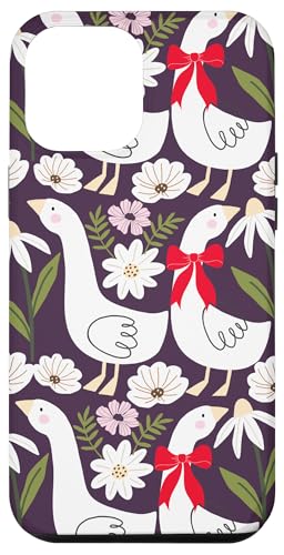 Niedlicher Cottagecore-Blumen- und Gänse-Pastelldruck Hülle für iPhone 12 Pro Max Niedlicher Cottagecore-Blumen- und Gänse-Pastelldruck Hülle für iPhone 12 Pro Max von Cottagecore and Nature tees