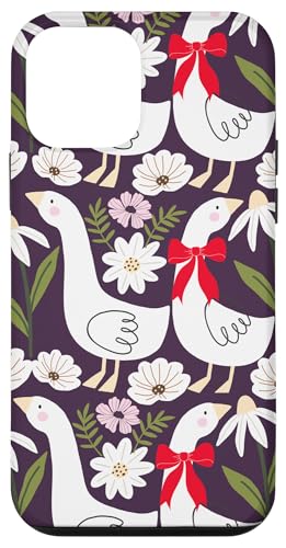 Niedlicher Cottagecore-Blumen- und Gänse-Pastelldruck Hülle für iPhone 12 mini Niedlicher Cottagecore-Blumen- und Gänse-Pastelldruck Hülle für iPhone 12 mini von Cottagecore and Nature tees