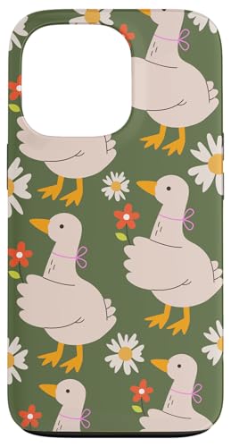 Niedlicher Cottagecore-Blumen- und Gänse-Pastelldruck Hülle für iPhone 13 Pro Niedlicher Cottagecore-Blumen- und Gänse-Pastelldruck Hülle für iPhone 13 Pro von Cottagecore and Nature tees