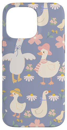 Niedlicher Cottagecore-Blumen- und Gänse-Pastelldruck Hülle für iPhone 14 Pro Max Niedlicher Cottagecore-Blumen- und Gänse-Pastelldruck Hülle für iPhone 14 Pro Max von Cottagecore and Nature tees