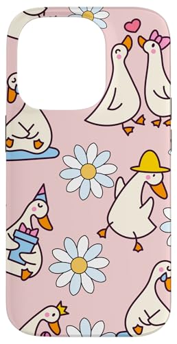 Niedlicher Cottagecore-Blumen- und Gänse-Pastelldruck Hülle für iPhone 14 Pro Niedlicher Cottagecore-Blumen- und Gänse-Pastelldruck Hülle für iPhone 14 Pro von Cottagecore and Nature tees