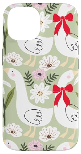 Niedlicher Cottagecore-Blumen- und Gänse-Pastelldruck Hülle für iPhone 14 Niedlicher Cottagecore-Blumen- und Gänse-Pastelldruck Hülle für iPhone 14 von Cottagecore and Nature tees
