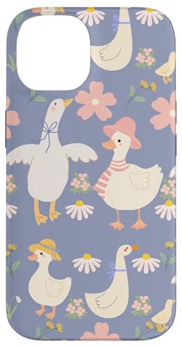 Niedlicher Cottagecore-Blumen- und Gänse-Pastelldruck Hülle für iPhone 14 Niedlicher Cottagecore-Blumen- und Gänse-Pastelldruck Hülle für iPhone 14 von Cottagecore and Nature tees