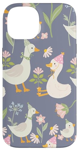 Niedlicher Cottagecore-Blumen- und Gänse-Pastelldruck Hülle für iPhone 14 Niedlicher Cottagecore-Blumen- und Gänse-Pastelldruck Hülle für iPhone 14 von Cottagecore and Nature tees