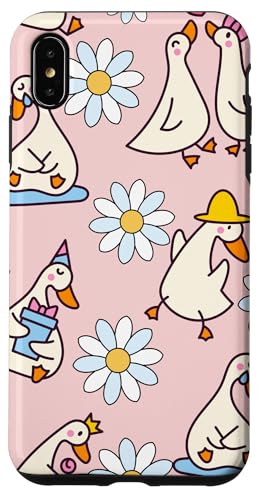 Niedlicher Cottagecore-Blumen- und Gänse-Pastelldruck Hülle für iPhone XS Max Niedlicher Cottagecore-Blumen- und Gänse-Pastelldruck Hülle für iPhone XS Max von Cottagecore and Nature tees