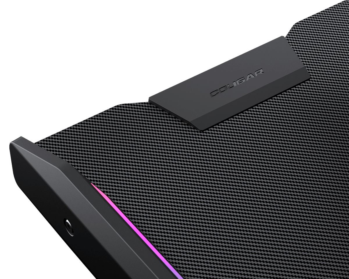 COUGAR Gaming E-Mars - Gerade - Rechteckige Form - Gaming - Schwarz - Schwarz - Schwarz (CGR-E-MARS-B01) von Cougar