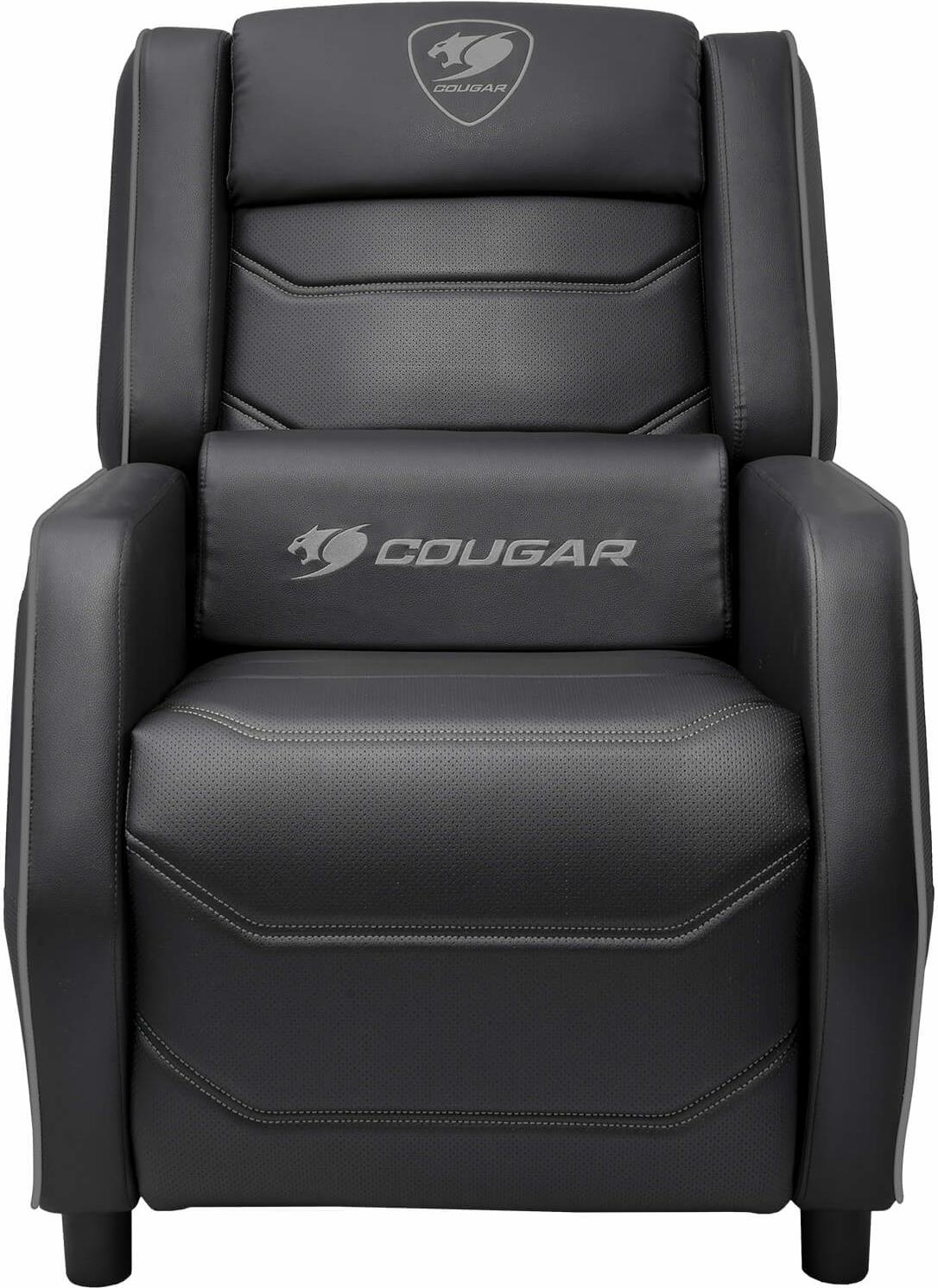 COUGAR Gaming Gaming Sofa Ranger S - Schwarz - Gaming-Sessel - 160 kg - Gepolsterter Sitz - Gepolsterte Rückenlehne - Universal - Schwarz (CGR-RGS-BLB) von Cougar
