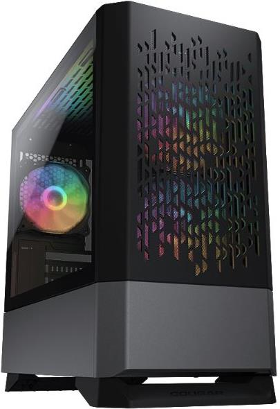 COUGAR Gaming MG140 - Mini Tower - PC - Schwarz - micro ATX - Mini-ATX - 16 cm - 35 cm (CGR-5JM8B-AIR-RGB) von Cougar