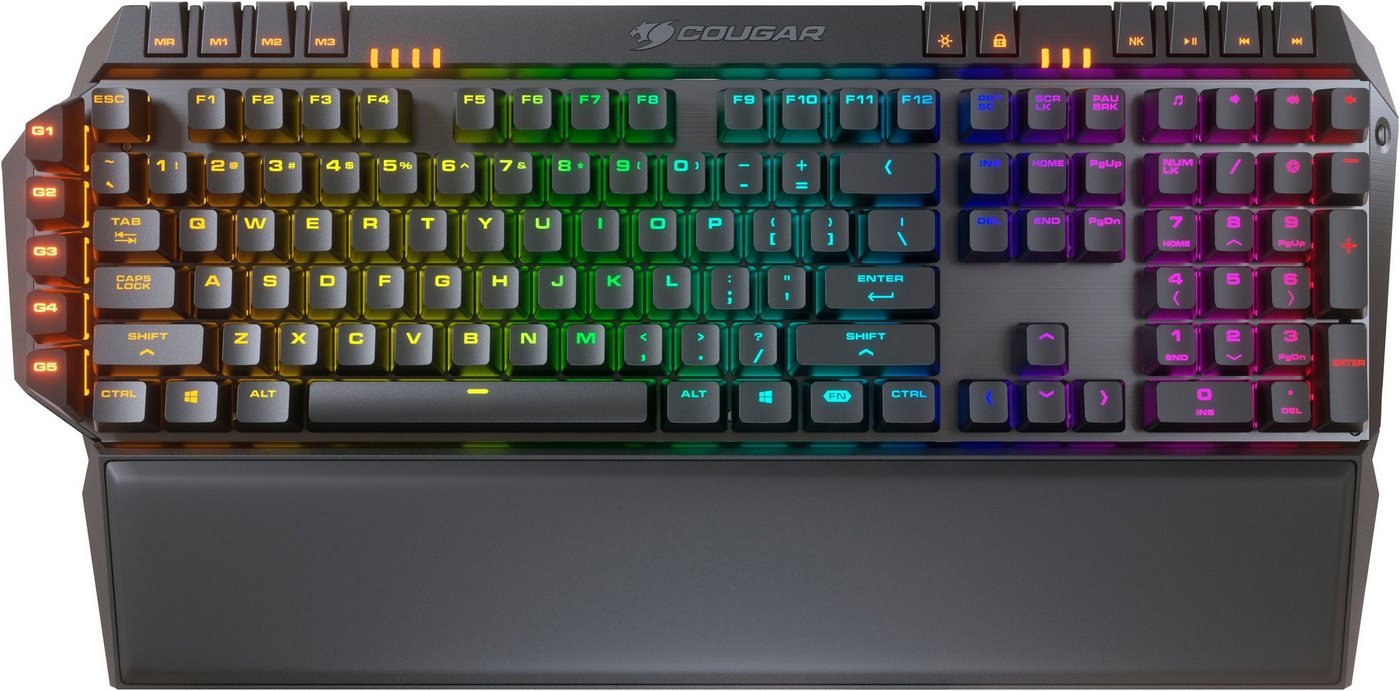 Cougar 700K EVO Mechanisch Gaming-Tastatur (CHERRY RGB MX-Tasten) von Cougar