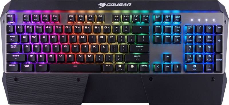 Cougar Attack X3 RGB Gaming-Tastatur (Cherry MX Silber) von Cougar