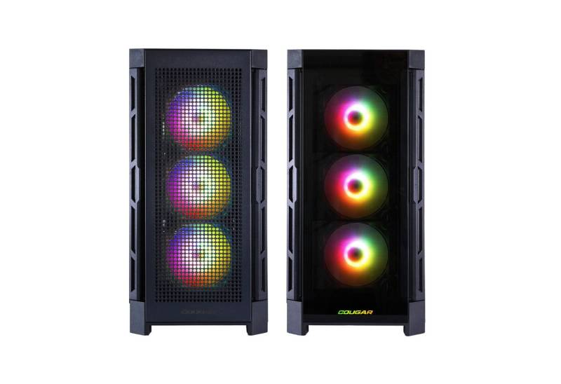 Cougar DUOFACE PRO BK 7466 Gaming-PC (AMD Ryzen 7 9700X, GeForce RTX™ 5070, 32 GB RAM, 1000 GB SSD, Wasserkühlung, Windows 11, DDR5 RAM) von Cougar