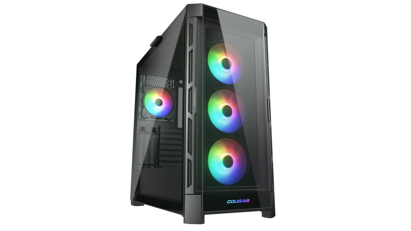 Cougar PC-Gehäuse DUOFACE PRO RGB, Mid Tower, Schwarz von Cougar