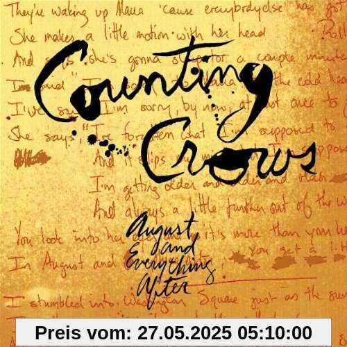 August and Everything After August and Everything After von Counting Crows