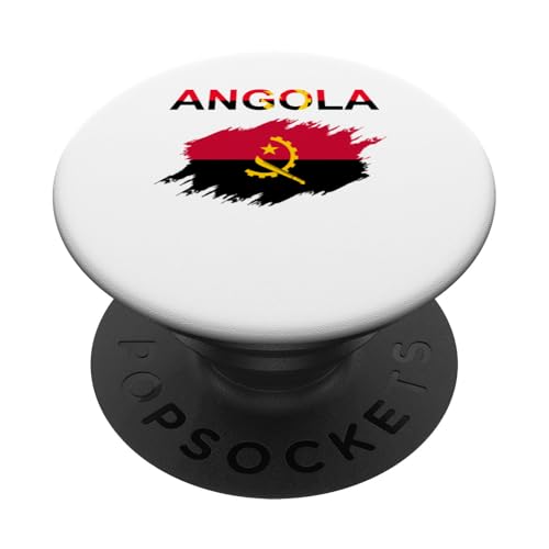 Angola-Design PopSockets Klebender PopGrip Angola-Design PopSockets Klebender PopGrip von Countries Of The World Designs
