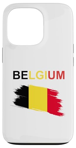 Belgien Design Hülle für iPhone 13 Pro von Countries Of The World Designs