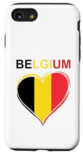 Belgien Design Hülle für iPhone SE (2020) / 7 / 8 von Countries Of The World Designs