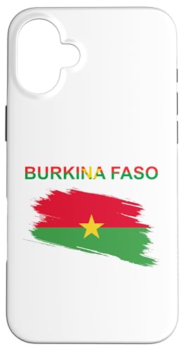 Burkina Faso Design Hülle für iPhone 16 Plus von Countries Of The World Designs