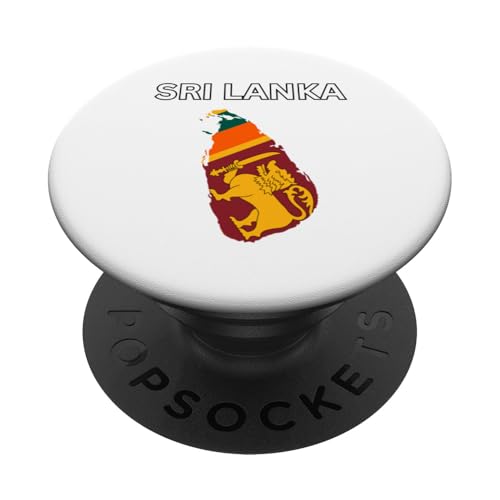 Design aus Sri Lanka PopSockets Klebender PopGrip Design aus Sri Lanka PopSockets Klebender PopGrip von Countries Of The World Designs