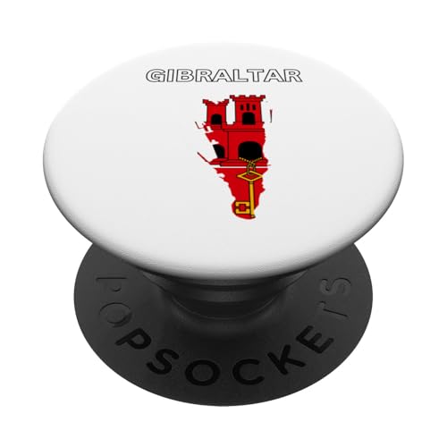 Entwurf aus Gibraltar PopSockets Klebender PopGrip von Countries Of The World Designs