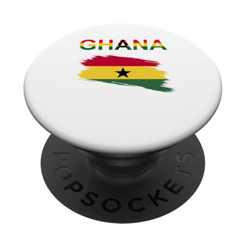 Ghana-Design PopSockets Klebender PopGrip von Countries Of The World Designs