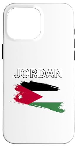 Jordanisches Design Hülle für iPhone 16 Pro Max von Countries Of The World Designs