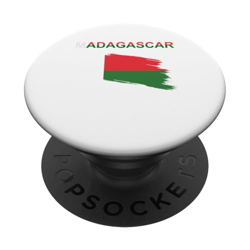 Madagaskar-Design PopSockets Klebender PopGrip Madagaskar-Design PopSockets Klebender PopGrip von Countries Of The World Designs