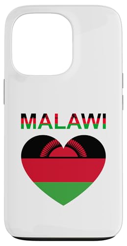 Malawi-Herz-Flaggen-Design Hülle für iPhone 13 Pro von Countries Of The World Designs
