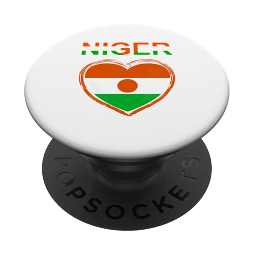 Nigerherz-Design PopSockets Klebender PopGrip Nigerherz-Design PopSockets Klebender PopGrip von Countries Of The World Designs