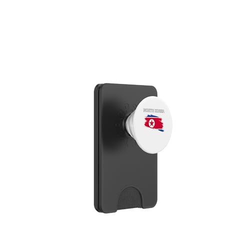 Nordkorea-Design PopSockets PopWallet für MagSafe Nordkorea-Design PopSockets PopWallet für MagSafe von Countries Of The World Designs