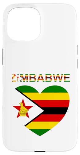 Simbabwe-Design Hülle für iPhone 15 von Countries Of The World Designs