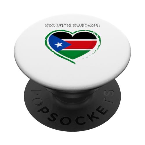 Südsudan-Design PopSockets Klebender PopGrip Südsudan-Design PopSockets Klebender PopGrip von Countries Of The World Designs