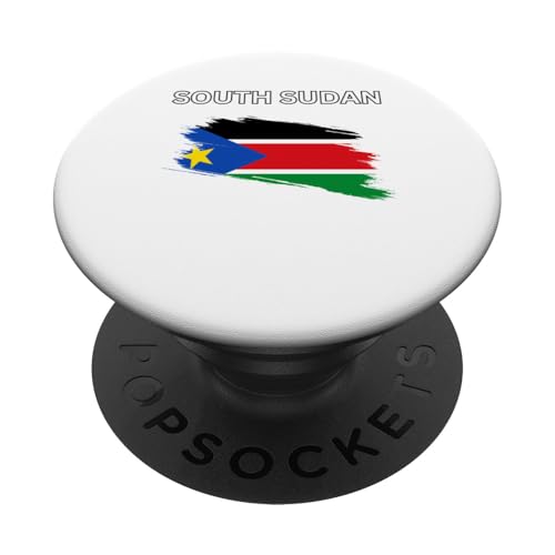 Südsudan-Design PopSockets Klebender PopGrip Südsudan-Design PopSockets Klebender PopGrip von Countries Of The World Designs
