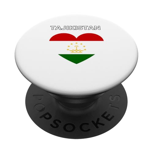 Tadschikistan-Design PopSockets Klebender PopGrip Tadschikistan-Design PopSockets Klebender PopGrip von Countries Of The World Designs