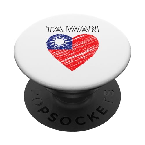 Taiwan-Design PopSockets Klebender PopGrip Taiwan-Design PopSockets Klebender PopGrip von Countries Of The World Designs