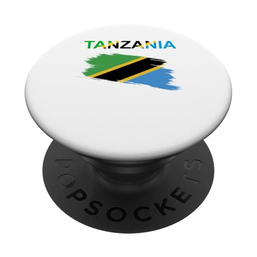 Tansania Design PopSockets Klebender PopGrip Tansania Design PopSockets Klebender PopGrip von Countries Of The World Designs