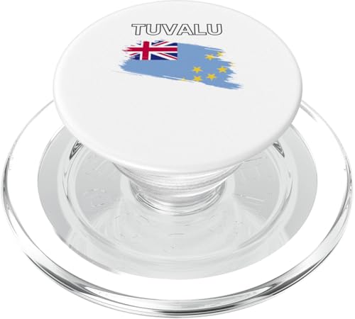 Tuvalu Design PopSockets PopGrip für MagSafe Tuvalu Design PopSockets PopGrip für MagSafe von Countries Of The World Designs
