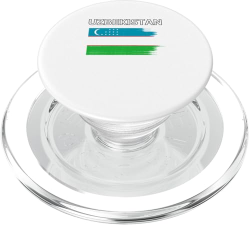 Usbekistanisches Design PopSockets PopGrip für MagSafe Usbekistanisches Design PopSockets PopGrip für MagSafe von Countries Of The World Designs
