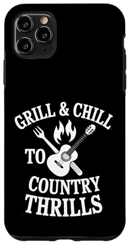 Grill and Chill to Country Thrills - BBQ Country Zitat Hülle für iPhone 11 Pro Max Grill and Chill to Country Thrills - BBQ Country Zitat Hülle für iPhone 11 Pro Max von Country BBQ Vibes – Grillin’ & Pickin’ Apparel