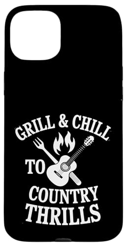 Grill and Chill to Country Thrills - BBQ Country Zitat Hülle für iPhone 15 Plus Grill and Chill to Country Thrills - BBQ Country Zitat Hülle für iPhone 15 Plus von Country BBQ Vibes – Grillin’ & Pickin’ Apparel