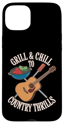 Grill and Chill to Country Thrills - BBQ Country Zitat Hülle für iPhone 15 Plus Grill and Chill to Country Thrills - BBQ Country Zitat Hülle für iPhone 15 Plus von Country BBQ Vibes – Grillin’ & Pickin’ Apparel