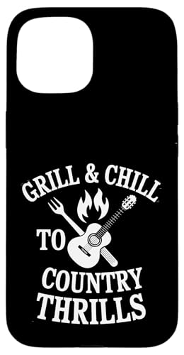 Grill and Chill to Country Thrills - BBQ Country Zitat Hülle für iPhone 15 Grill and Chill to Country Thrills - BBQ Country Zitat Hülle für iPhone 15 von Country BBQ Vibes – Grillin’ & Pickin’ Apparel