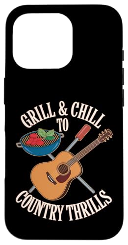 Grill and Chill to Country Thrills - BBQ Country Zitat Hülle für iPhone 16 Pro Grill and Chill to Country Thrills - BBQ Country Zitat Hülle für iPhone 16 Pro von Country BBQ Vibes – Grillin’ & Pickin’ Apparel