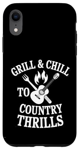 Grill and Chill to Country Thrills - BBQ Country Zitat Hülle für iPhone XR Grill and Chill to Country Thrills - BBQ Country Zitat Hülle für iPhone XR von Country BBQ Vibes – Grillin’ & Pickin’ Apparel