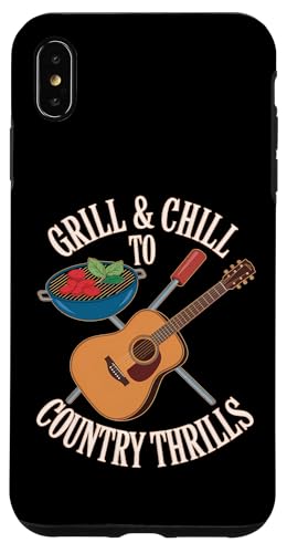Grill and Chill to Country Thrills - BBQ Country Zitat Hülle für iPhone XS Max Grill and Chill to Country Thrills - BBQ Country Zitat Hülle für iPhone XS Max von Country BBQ Vibes – Grillin’ & Pickin’ Apparel