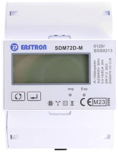 Counttec SDM72DM Drehstromzähler digital 80A MID-konform: Ja 1St. von Counttec