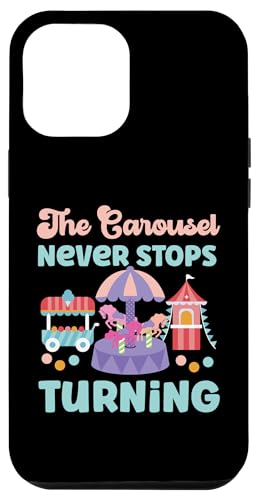 County Fair: Das Karussell hört nie auf zu drehen Hülle für iPhone 12 Pro Max County Fair: Das Karussell hört nie auf zu drehen Hülle für iPhone 12 Pro Max von County Fair And State Fair Designs for Kids