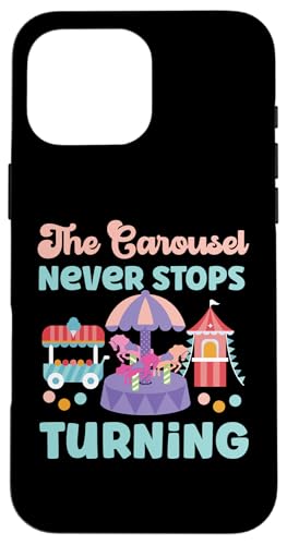 County Fair: Das Karussell hört nie auf zu drehen Hülle für iPhone 16 Pro Max County Fair: Das Karussell hört nie auf zu drehen Hülle für iPhone 16 Pro Max von County Fair And State Fair Designs for Kids