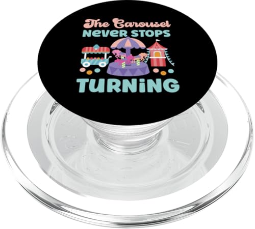 County Fair: Das Karussell hört nie auf zu drehen PopSockets PopGrip für MagSafe County Fair: Das Karussell hört nie auf zu drehen PopSockets PopGrip für MagSafe von County Fair And State Fair Designs for Kids