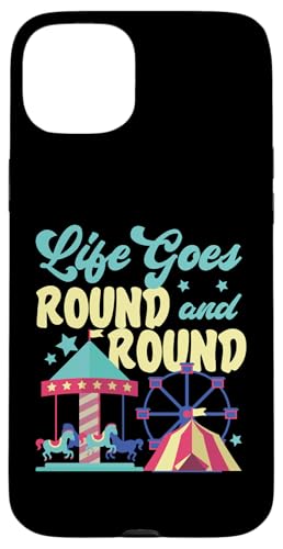 County Fair: Das Leben geht rund und rund Hülle für iPhone 15 Plus von County Fair And State Fair Designs for Kids
